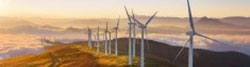 sustainability by wind energy photo
